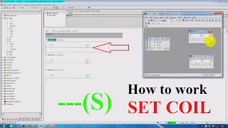 Logic element S SET COIL Instructions in Siemens PLC Programming STEP7 SIMATIC Manager [upl. by Elda451]