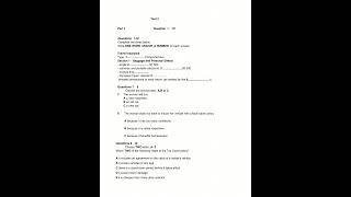 Vol 2  test 2  section 1 [upl. by Ttennej]