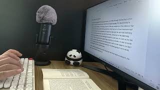 Relaxing Keyboard Typing ASMR To Make You Sleep  The Invisible Man page 25 typing asmr sleep [upl. by Dnana256]