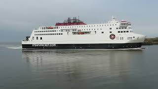 Manxman arriving at Heysham 10th October 2023 [upl. by Kopans]