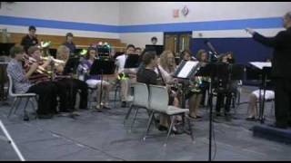 Torero by Mark Williams performed by WACO Junior High Concert Band [upl. by Hardden389]