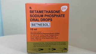 Hindi  Betnesol drops cough cold n many more [upl. by Hirasuna]