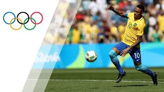 Neymar scores fastest goal in Olympic history  Rio 2016 Olympic Games [upl. by Joshuah500]