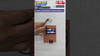 Electromagnet For School Science Projects for Working Model shortsfeed youtubeshort shorts [upl. by Tnarud]