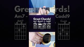 Try this great sounding amp soothing chord progression Pick up your guitar and play along [upl. by Ayahsal]