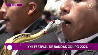 XXII FESTIVAL DE BANDAS ORURO 2024 TODO ME HABLA DE TICHILA JATUN [upl. by Goddord510]