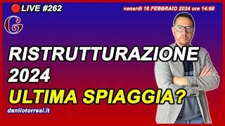 Senza PROROGA dei bonus ordinari 2024 cosa rimarrà nel 2025 oltre al Superbonus 🔴262 [upl. by Huebner583]