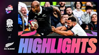 HIGHLIGHTS  ENGLAND V NEW ZEALAND  AUTUMN NATIONS SERIES [upl. by Amian655]