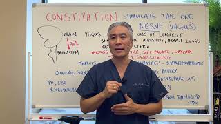 CONSTIPATIONStimulate this ONE Nerve VAGUS NERVE [upl. by Odlanier]