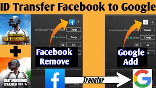 How To Transfer PUBGBGMI Facebook Account To Google Account in 2024😱 Change Pubg Login Account 2024 [upl. by Reisch]