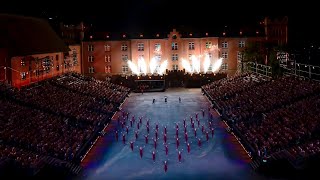 Basel Tattoo 2022 Flings amp Things Highland Dancers with Top Secret and Red Hot Chilli Pipers [upl. by Lubbi]