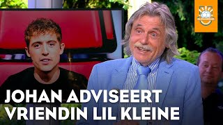 Johan adviseert vriendin Lil Kleine Je kan ook een leuke voetbalanalist krijgen  DE ORANJEZOMER [upl. by Dnomzed564]