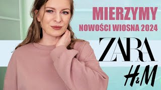 TO ZE MNĄ ZOSTAJE ZARA HampM MIERZYMY TRENDY WIOSNA 2024 [upl. by Kenzi971]