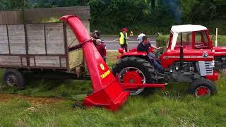 Silage 2022 Old school vintage roll back the years Ballygurteen [upl. by Celeste]