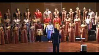 ITB Choir sings Tanah Air [upl. by Nyvlem]