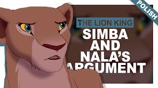 The Lion King  Simba and Nalas argument  POLISH FANDUB [upl. by Edveh]