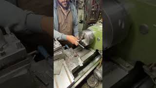 Taping Process in Threads Cleaning shortvideos automobile machinary lathechuck [upl. by Minnie]