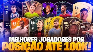 FC 24  🔥 MELHORES JOGADORES BONS E BARATOS ATÉ 100K POR POSIÇÃO  LINKER [upl. by Nathanson539]