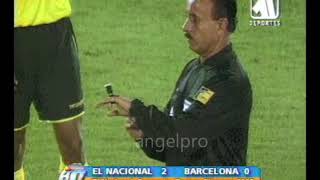 Club Deportivo El Nacional  Campeón 2005 Clausura  El Nacional vs Barcelona [upl. by Guevara]