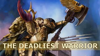 The Untold Story of Trajann Valoris The Imperiums Deadliest Warrior  Warhammer 40K Lore [upl. by Leboff]