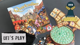 Lets Play  Quacksalber von Quedlinburg  Kennerspiel des Jahres 2018 [upl. by Uda]