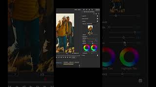 HowTo Customize video color with Color Grading shorts [upl. by Lancaster956]