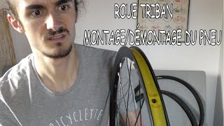 Roues Triban  changement de pneu  Decaddict 1 [upl. by Binetta]