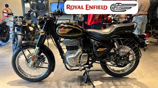 Royal Enfield Bullet 350 Standard Black 🔥🔥 Full Detail Review  Specification  Lovely Mehra [upl. by Tomi]