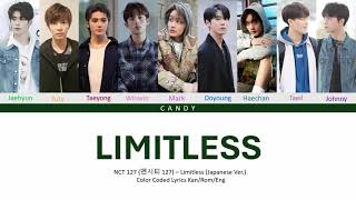 NCT 127 엔시티 127 – Limitless Japanese Ver Color Coded Lyrics KanRomEng [upl. by Salvidor]