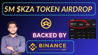 Kinza Finance Airdrop Complete Guide Backed By Binance labs Fund [upl. by Rimidalg]