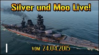 World of Warships  Stream Aufzeichnung vom 24042015  deutsch  gameplay   1  3 [upl. by Crystie]