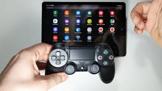 How to connect PS4 controller to Android via Bluetooth [upl. by Yxel278]