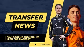 Maserati Sign Stoffel Vandoorne and Jake Hughes [upl. by Fanya]