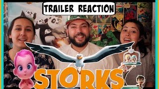 Storks Official Trailer 2 2016  Trailer Reaction [upl. by Cobbie]