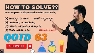 An example of a disproportionation reaction is thecurlychemist9953 jeepyq jeemains jeeadvanced [upl. by Harty842]