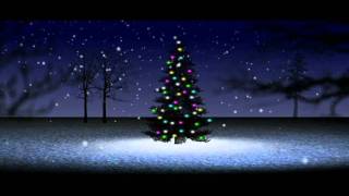 HD Christmas Tree snow falling loopmov [upl. by Nnyleuqaj768]