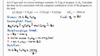 Stoichiometry Involving ΔH Chemistry [upl. by Yemrots187]