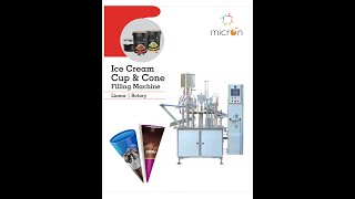 6 Lane Cone Filling Machine by Micron Industries Pvt Ltd [upl. by Henebry705]