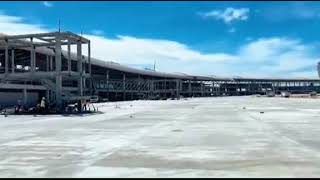 New Look of Phnom Penh New International Airport construction 2023 [upl. by Irrac694]