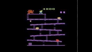 Atari 2600 Longplay 014 Donkey Kong [upl. by Descombes]