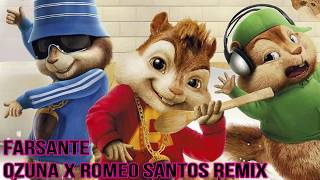 Ozuna x Romeo Santos  El Farsante Remix  Alvin Y Las Ardillas [upl. by Buke]