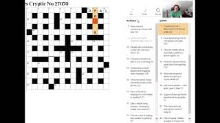 How to read a cryptic crossword clue Beginner video [upl. by Enileme]