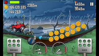 Hill Climb Racing  Bogland with Hill Climber 3305m [upl. by Neeka]