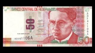 All Peruvian Nuevo Sol Banknotes  2009 to 2013 Issues [upl. by Varney]