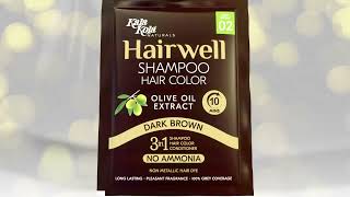 Hairwell Shampoo Hair Color [upl. by Guntar399]