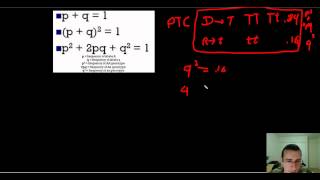 Practicing Hardy Weinberg Applications [upl. by Geno]