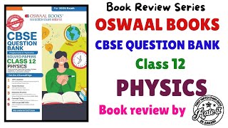 Oswaal Book CBSE Question Bank Class 12 Physics Book Review  Oswaal CBSE Class 12 Physics Question [upl. by Dupre]