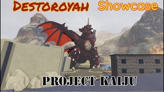 Destoroyah Showcase Full Guide  Project kaiju 40 [upl. by Ynolem]