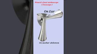 Pinards fetoscope how to use shorts [upl. by Madanhoj]