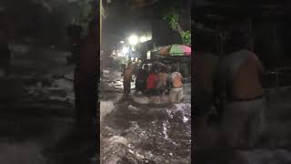 Streets flooded in Parañaque as residents rescue motorcycles and barriers [upl. by Shifra499]